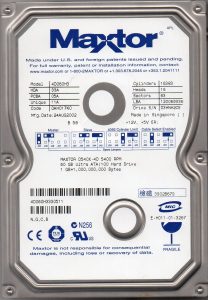 Maxtor 4D060H3 DiamondMax D540X 60GB Ultra-ATA/100 3.5 inch HDD